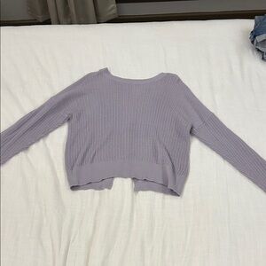 Lavender Knit Sweater